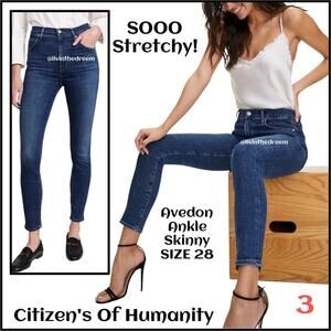 Citizens Of Humanity Avedon Ankle Skinny Women's Jeans SZ 28 $219